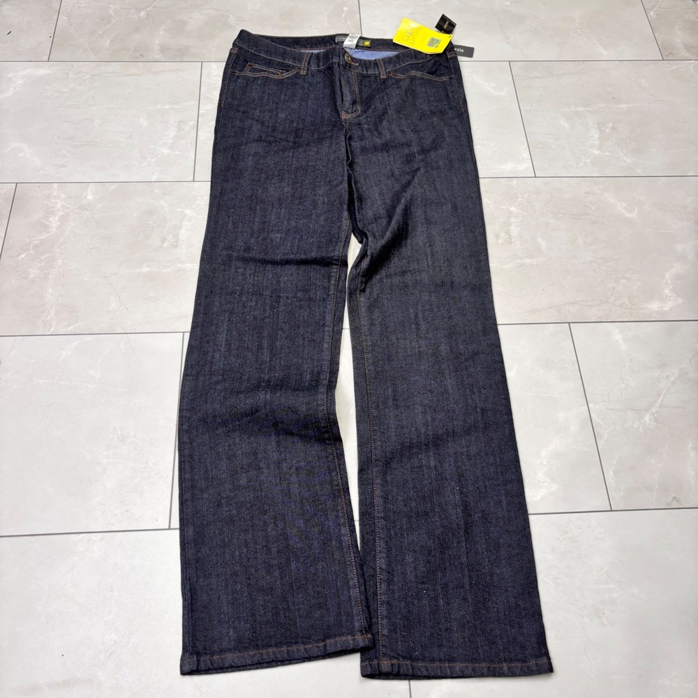 NWT Y2K Venezia Lane Bryant Right Fit Jeans 16 Tall Dark Wash Bootcut